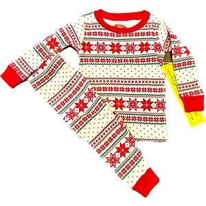 NWT Boutique Christmas Pajamas Set 9M